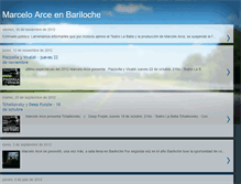 Tablet Screenshot of marceloarce-bariloche.blogspot.com