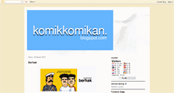 Desktop Screenshot of komikkomikan.blogspot.com