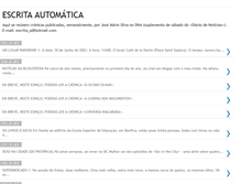 Tablet Screenshot of escrita-automatica.blogspot.com