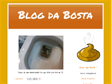 Tablet Screenshot of oblogdabosta.blogspot.com