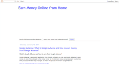 Desktop Screenshot of earnmoney4rminternet.blogspot.com