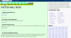Desktop Screenshot of cactusmall.blogspot.com