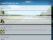 Tablet Screenshot of hawaiiphotosbyjen.blogspot.com