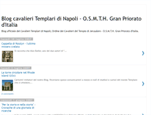 Tablet Screenshot of cavalieritemplari.blogspot.com