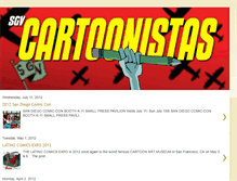 Tablet Screenshot of cartoonistas.blogspot.com