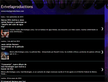 Tablet Screenshot of evivelaproductions.blogspot.com