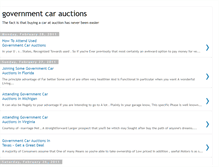 Tablet Screenshot of governmentcarauctions.blogspot.com