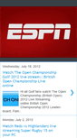 Mobile Screenshot of espnlivesportshdtv.blogspot.com