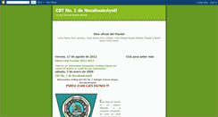 Desktop Screenshot of cbt1deneza.blogspot.com
