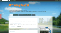 Desktop Screenshot of ajtradingcentral.blogspot.com