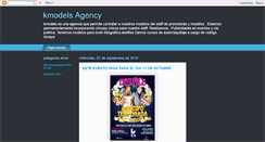 Desktop Screenshot of kmodelsagency.blogspot.com