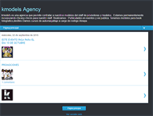Tablet Screenshot of kmodelsagency.blogspot.com