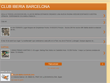 Tablet Screenshot of clubiberiabarcelona.blogspot.com