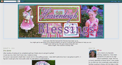 Desktop Screenshot of heavenleighblessings.blogspot.com