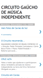 Mobile Screenshot of circuitodamusica.blogspot.com