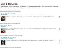 Tablet Screenshot of cineytvuc3m.blogspot.com