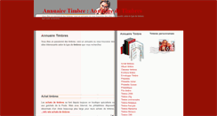 Desktop Screenshot of annuaire-timbre.blogspot.com