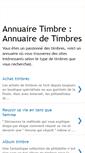 Mobile Screenshot of annuaire-timbre.blogspot.com