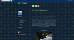 Desktop Screenshot of littleteagan.blogspot.com