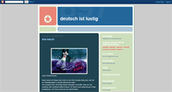 Desktop Screenshot of deutschistlustig.blogspot.com