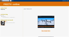 Desktop Screenshot of freetv--online.blogspot.com