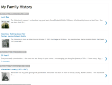 Tablet Screenshot of familyhistory4u.blogspot.com
