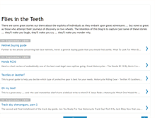 Tablet Screenshot of fliesintheteeth.blogspot.com