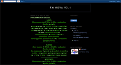 Desktop Screenshot of fmnova931.blogspot.com