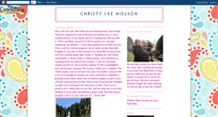 Desktop Screenshot of christyleenielson.blogspot.com