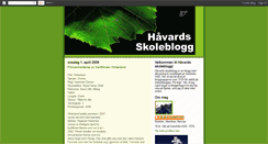 Desktop Screenshot of havardsskoleblogg.blogspot.com