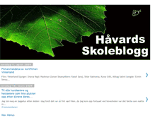 Tablet Screenshot of havardsskoleblogg.blogspot.com
