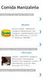Mobile Screenshot of comidamanizales.blogspot.com