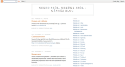 Desktop Screenshot of nekunkszol.blogspot.com