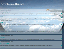 Tablet Screenshot of neverbeensohungary.blogspot.com