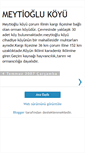 Mobile Screenshot of meytioglukoy.blogspot.com