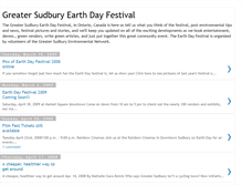 Tablet Screenshot of earthdaysudbury.blogspot.com