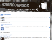 Tablet Screenshot of enganchadosalaseries.blogspot.com