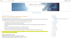 Desktop Screenshot of newageportal.blogspot.com