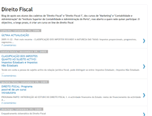 Tablet Screenshot of direito-fiscal.blogspot.com