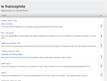 Tablet Screenshot of lefrancophile.blogspot.com