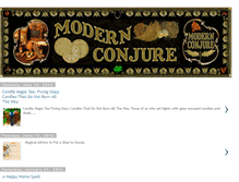 Tablet Screenshot of modernconjure.blogspot.com