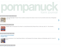 Tablet Screenshot of pompanuckfarm.blogspot.com