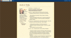 Desktop Screenshot of jacekteska.blogspot.com