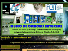 Tablet Screenshot of museocienciasnaturalesuader.blogspot.com