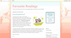 Desktop Screenshot of favouritereadings.blogspot.com