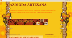 Desktop Screenshot of gaz-moda-artesana.blogspot.com