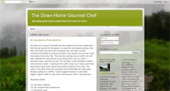 Desktop Screenshot of downhomegourmetchef.blogspot.com