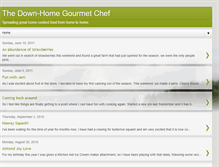 Tablet Screenshot of downhomegourmetchef.blogspot.com