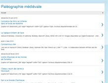 Tablet Screenshot of paleographiemedievale.blogspot.com