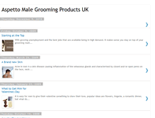 Tablet Screenshot of male-grooming-uk.blogspot.com